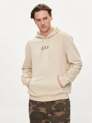Gap Bluza 868455-03 Beżowy Regular Fit. Brązowe bluzy męskie GAP, l, bez wzorów, z bawełny, bez ramiączek, bez kaptura. W wyprzedaży za 149.99 zł.