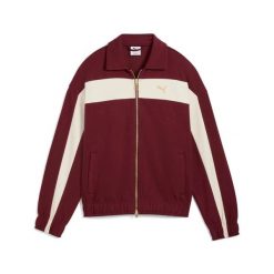 Damska bluza dresowa Puma T7. Czerwone bluzy damskie Puma, m, bez wzorów, z dresówki, sportowe, bez ramiączek, bez kaptura. Za 384.90 zł.