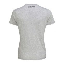 T-shirt damski Club Lara. Szare t-shirty damskie Head, l, bez wzorów, z bawełny, sportowe, bez kołnierzyka, bez ramiączek. W wyprzedaży za 101.50 zł.