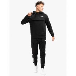 Bluza z kapturem o regularnym kroju Lonsdale Rushen. Białe bluzy męskie Lonsdale, bez wzorów, sportowe, bez ramiączek, z kapturem. Za 322.85 zł.