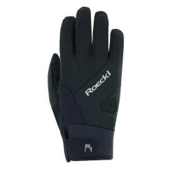Gants Roeckl Reichenthal 2. Czarne rękawiczki damskie ROECKL, bez wzorów. Za 307.50 zł.