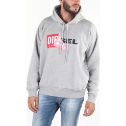 Diesel S-Alby Bluza Szary. Szare bluzy męskie Diesel, m, z aplikacjami, z bawełny, bez ramiączek, bez kaptura. Za 559.95 zł.