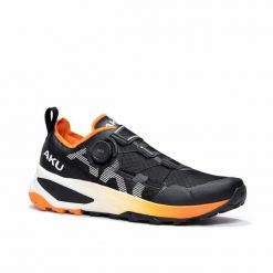 Buty trialowe trekkingowe męskie Aku Furiosa BOA Gore-tex Vibram. Czarne trekkingi męskie Aku, z gore-texu, bez zapięcia. Za 399.00 zł.