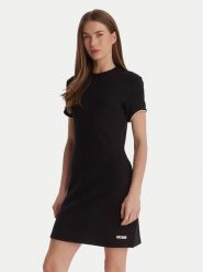 Guess Sukienka codzienna V6GK07 K3002 Czarny Regular Fit. Czarne sukienki damskie Guess, na co dzień, xl, z aplikacjami, z wiskozy, bez kołnierzyka, bez ramiączek, proste. Za 379.99 zł.