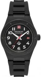 Zegarek Swiss Military Hanowa Swiss Military Hanowa SMWGN2101930 Zegarek męski czarna tarcza 43 mm. Czarne zegarki męskie Swiss Military Hanowa, bez wzorów. Za 829.99 zł.
