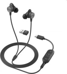 Słuchawki Logitech Zone. Słuchawki dokanałowe Logitech. Za 384.29 zł.