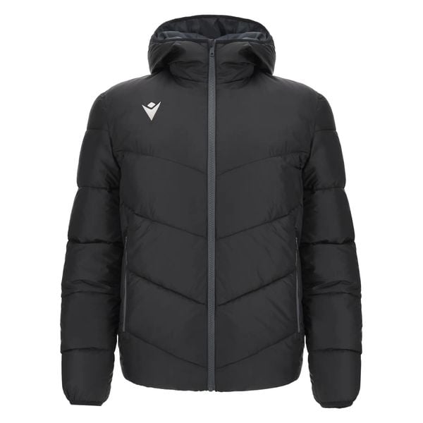 Kurtka puchowa Macron Arctic. Niebieskie kurtki męskie Macron, m, bez wzorów, z gumy, sportowe, z kapturem. Za 498.95 zł.