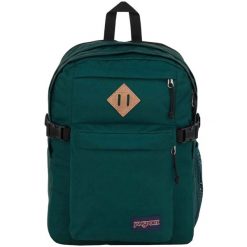 Plecak sportowo-turystyczny dla dorosłych Main Campus Backpack pojemność 32 L. Zielone plecaki damskie Jansport, bez wzorów, sportowe. Za 229.99 zł.