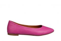 Baleriny Bayla-161 122 23Y8005 Bead 161704, Różowy, Skóra naturalna - 36. Czerwone balerinki damskie Bayla, na lato, bez wzorów, z materiału, bez obcasa, na płaskiej podeszwie, bez zapięcia. W wyprzedaży za 179.10 zł.