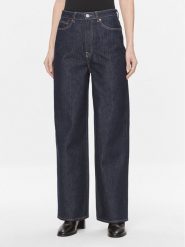 Samsøe Samsøe Jeansy Shelly F23400141 Granatowy Regular Fit. Niebieskie jeansy damskie Samsøe & Samsøe, bez wzorów, z bawełny. Za 439.99 zł.