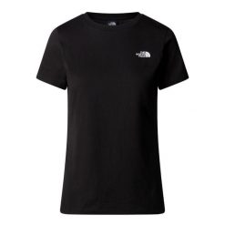 The North Face Koszulka S/S Simple Dome Nf0A87Nhjk3. Czarne koszulki sportowe damskie The North Face, s, bez wzorów, bez ramiączek. Za 96.99 zł.