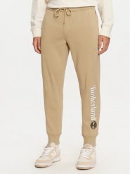 Timberland Spodnie dresowe TB0A5YFBDH41 Beżowy Regular Fit. Brązowe spodnie sportowe męskie Timberland, m, bez wzorów, z bawełny. Za 209.99 zł.
