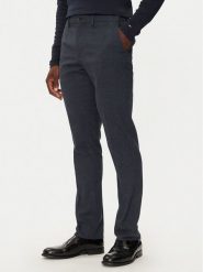 Tommy Hilfiger Chinosy Denton MW0MW36700 Granatowy Slim Fit. Niebieskie eleganckie spodnie męskie Tommy Hilfiger, bez wzorów, z syntetyku. Za 519.99 zł.