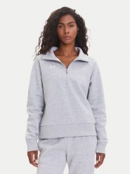 Under Armour Bluza Ua Rival 1379492 Szary Loose Fit. Szare bluzy damskie Under Armour, m, bez wzorów, z bawełny, bez ramiączek, bez kaptura. Za 80.16 zł.