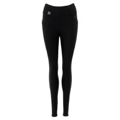 Damskie silikonowe legginsy jeździeckie z pełną przyczepnością ANKY Trendy C-Wea. Czarne legginsy damskie ANKY, bez wzorów, z materiału. Za 590.00 zł.
