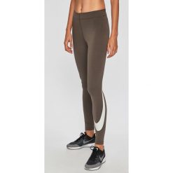 Nike Sportswear - Legginsy. Legginsy damskie Nike Sportswear, bez wzorów, z bawełny. W wyprzedaży za 89.90 zł.