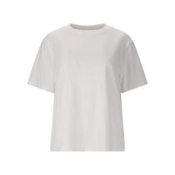 Koszulka damska Athlecia Lexy. Białe bluzki damskie Athlecia, bez wzorów, sportowe, bez kołnierzyka, bez ramiączek. Za 180.50 zł.