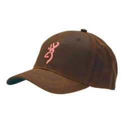 Czapka z daszkiem Browning Celine Wax. Brązowe czapki damskie Browning, bez wzorów, sportowe. Za 157.00 zł.