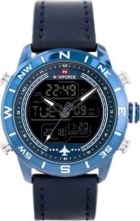 Zegarek Naviforce ZEGAREK MĘSKI NAVIFORCE - NF9144 (zn077e) - blue + box uniwersalny. Niebieskie zegarki męskie Naviforce, bez wzorów. Za 93.84 zł.