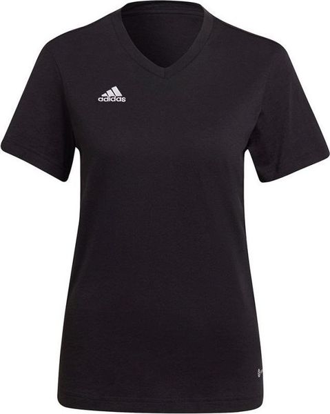 Adidas Koszulka adidas Entrada 22 Tee W HC0438. Bluzki damskie Adidas, bez wzorów, bez kołnierzyka, bez ramiączek. Za 79.90 zł.