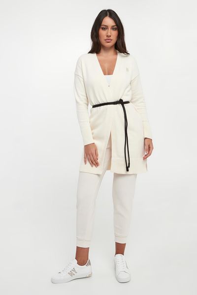 Kardigan damski DKNY. Kardigany damskie DKNY, s, bez wzorów, bez kołnierzyka. Za 569.00 zł.