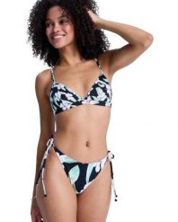 Dół bikini dla Kobiety PRINTED ESSENTIALS Czarny. Czarne stroje kąpielowe damskie Roxy, s, bez wzorów, z elastanu. Za 129.99 zł.