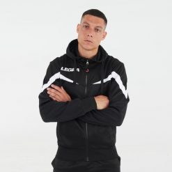 Kurtka rozgrzewkowa Damska Bieganie Turchia Czarny-Biały. Białe kurtki sportowe damskie Legea, xs, bez wzorów, z materiału, bez ramiączek, bez kaptura, do biegania. Za 96.00 zł.