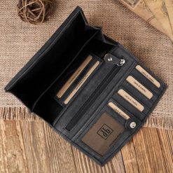 Zestaw prezentowy ZUP-99-BR portfel damski skórzany T-01-BR brelok do kluczy vintage T-85-HBR. Portfele damskie Paolo Peruzzi. Za 168.93 zł.