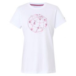 Koszulka Damska Fingal IX Globe. Białe bluzki damskie Regatta, xl, bez wzorów, sportowe, bez kołnierzyka, bez ramiączek. Za 74.99 zł.
