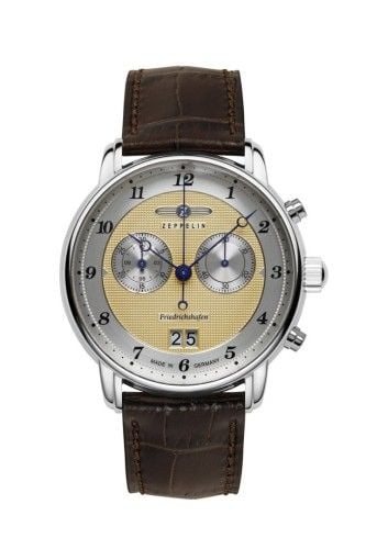 Zegarek Zeppelin Friedrichshafen 85845, 40mm. Zegarki sportowe Zeppelin, bez wzorów. Za 1,300.99 zł.