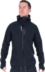 Kurtka do biegania Inov-8 Stormshell V2. Czarne kurtki męskie Inov-8, m, bez wzorów, z materiału, bez kaptura. Za 599.49 zł.