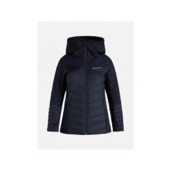 Kurtka Peak Performance Damska Blackfire Jacket. Czarne kurtki sportowe damskie Peak Performance, na zimę, xs, bez wzorów, bez ramiączek, bez kaptura, narciarskie. W wyprzedaży za 1,849.00 zł.