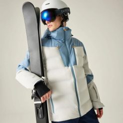 Męska kurtka narciarska Speed III. Niebieskie kurtki sportowe męskie Dare 2B, l, bez wzorów, z materiału, z kapturem, narciarskie. Za 618.50 zł.