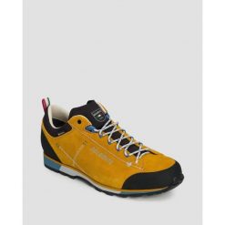 Buty DOLOMITE 54 HIKE LOW EVO GTX musztardowe. Żółte buty zimowe męskie Dolomite, bez wzorów, bez obcasa, bez zapięcia. W wyprzedaży za 396.00 zł.