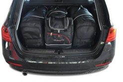 Torby Do Bagażnika Bmw 3 Touring 2012-2018 4Szt Kjust. Czarne torby podróżne damskie KJUST, bez wzorów, z kauczuku. Za 1,251.00 zł.