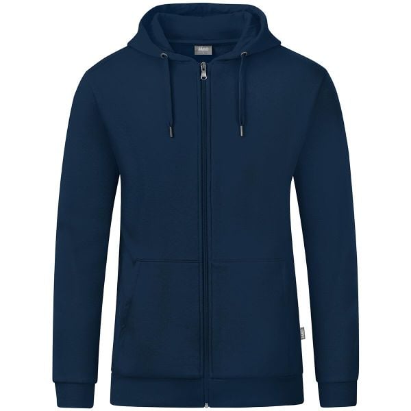 Kurtka Jako Organic. Niebieskie kurtki męskie Jako, m, bez wzorów, z bawełny, biznesowe, z kapturem. Za 327.00 zł.