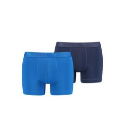 Bokserki Puma Active Sport (x2). Niebieskie bokserki męskie Puma, bez wzorów, z elastanu. Za 164.88 zł.