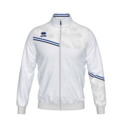Errea Kurtka Ad Dorośli. Niebieskie kurtki sportowe męskie ERREA, l, bez wzorów, z materiału, bez kaptura, na fitness i siłownię. Za 278.80 zł.