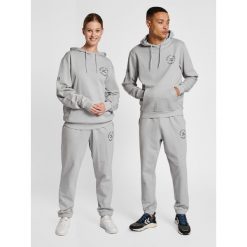 Bluza z kapturem Hummel Legacy Loyalty. Szare bluzy damskie Hummel, xl, bez wzorów, z polaru, sportowe, bez ramiączek, z kapturem. Za 267.00 zł.