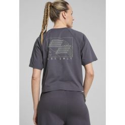 Damska koszulka PUMA x HYROX Motion Cat PUMA Galactic Gray. Szare bluzki damskie Puma, m, bez wzorów, sportowe, bez kołnierzyka, bez ramiączek. W wyprzedaży za 154.00 zł.