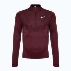 Bluza do biegania męska Nike Sphere Element Therma-FIT 1/2 Zip. Zielone bluzy męskie Nike, m, bez wzorów, sportowe, bez ramiączek, bez kaptura. Za 409.99 zł.
