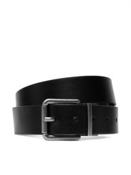 Calvin Klein Pasek Casual Roller Buckle 35Mm Adj/Re LV04D7103G Czarny. Czarne paski męskie Calvin Klein, ze skóry, casualowe. Za 289.99 zł.