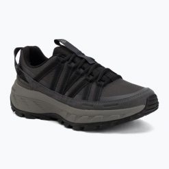 Buty turystyczne damskie Jack Wolfskin Wild Hike Texapore Low. Czarne obuwie trekkingowe damskie Jack Wolfskin, przed kostkę, bez zapięcia. Za 439.99 zł.