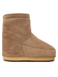 Moon Boot Śniegowce Mb Icon Low 80D1409400 Beżowy. Brązowe śniegowce damskie Moon Boot, ze skóry, bez zapięcia. Za 1,099.00 zł.