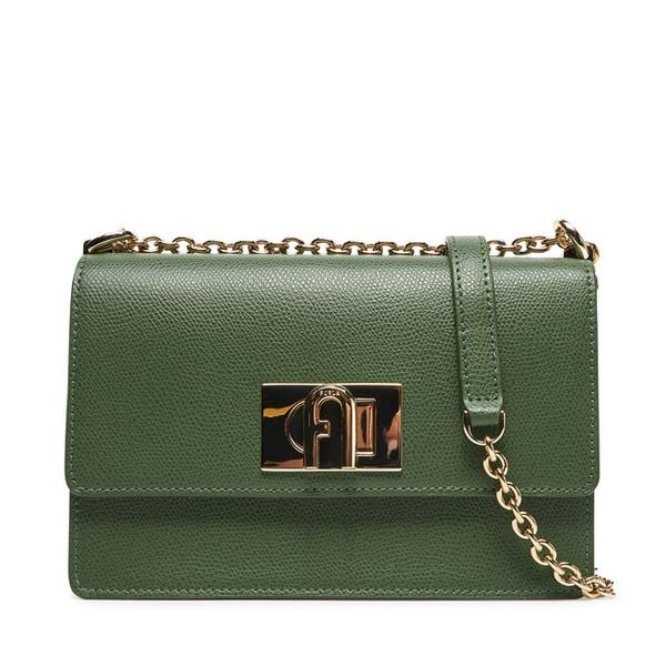 Torebka Furla. Zielone torebki do ręki damskie Furla, bez wzorów, bez dodatków. Za 1,619.00 zł.