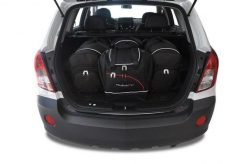 Torby Do Bagażnika Opel Antara 2006-2010 4Szt Kjust. Czarne torby podróżne damskie KJUST, bez wzorów, z kauczuku. Za 1,196.00 zł.