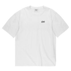 T-shirt sportowy z krótkim rękawem męski Big Log Infinity T-shirt. Białe koszulki sportowe męskie Prosto., m, bez wzorów, z bawełny, bez ramiączek. Za 144.99 zł.