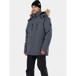 Kurtka Zimowa Męska Fundango Spirit. Szare kurtki męskie FUNDANGO, na zimę, l, bez wzorów, z puchu, klasyczne, bez kaptura. W wyprzedaży za 399.00 zł.
