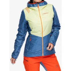 Kurtka ocieplana damska La Sportiva Mythic Primaloft Jkt. Niebieskie kurtki sportowe damskie La Sportiva, na zimę, s, bez wzorów, bez ramiączek, bez kaptura, narciarskie, primaloft. Za 1,011.99 zł.