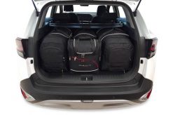 Torby Do Bagażnika Kia Sportage 2021+ 4Szt Kjust. Czarne torby podróżne damskie KJUST, bez wzorów, z kauczuku. Za 1,234.00 zł.